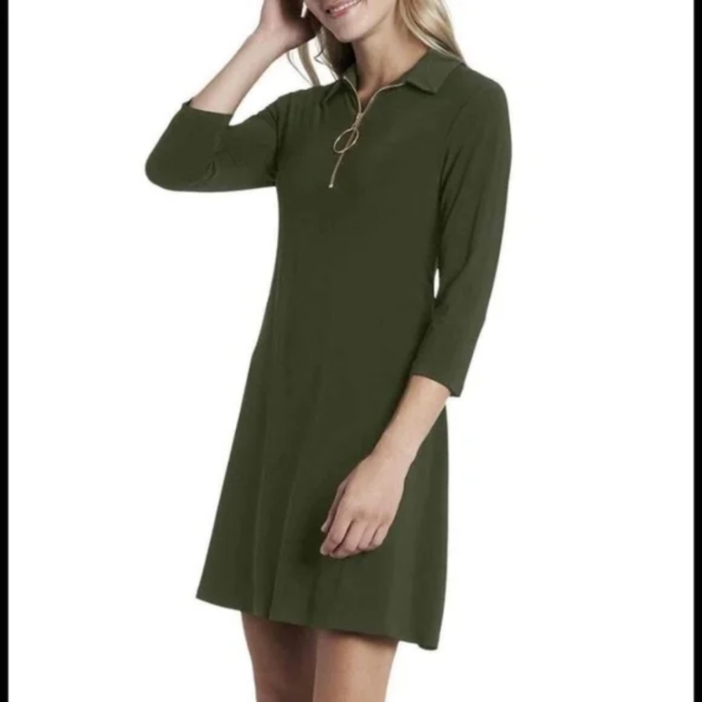 Green Polo Dress